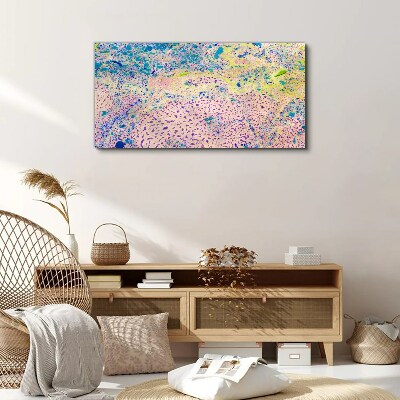 Colorful chaos of abstraction Print on canvas