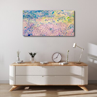 Colorful chaos of abstraction Print on canvas