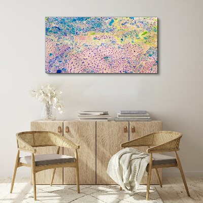 Colorful chaos of abstraction Print on canvas