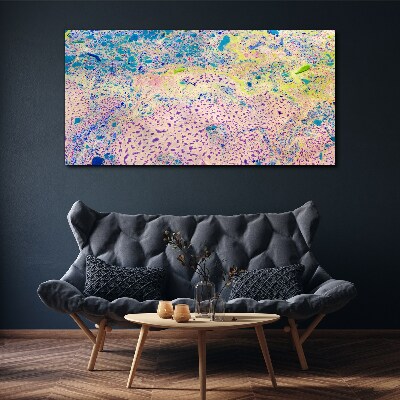 Colorful chaos of abstraction Print on canvas