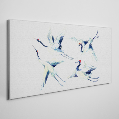 Abstraction animals birds Canvas Wall art