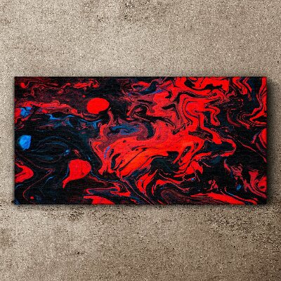 Cosmic dance of colors Canvas wall art