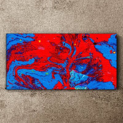 Dynamic explosion of colors Print on canvas