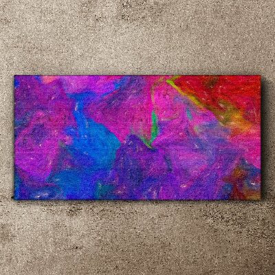 A colorful whirlwind of emotions Canvas wall art