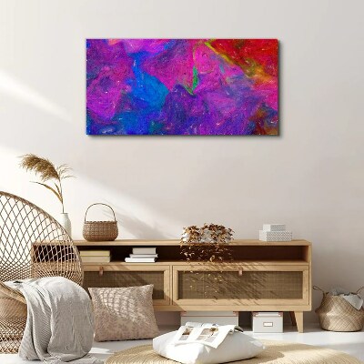 A colorful whirlwind of emotions Canvas wall art