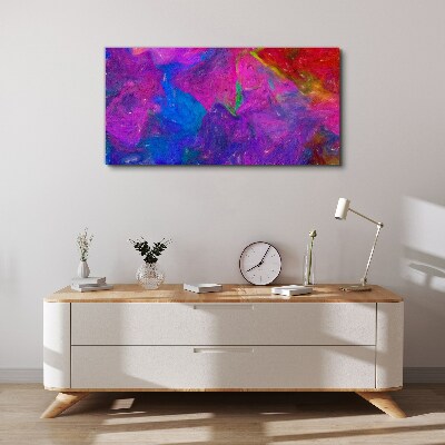A colorful whirlwind of emotions Canvas wall art