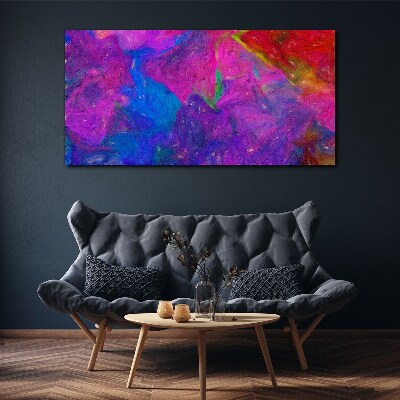 A colorful whirlwind of emotions Canvas wall art