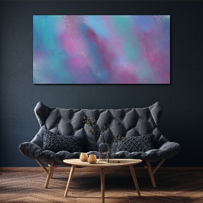 Pastel dreams in the clouds Canvas wall art