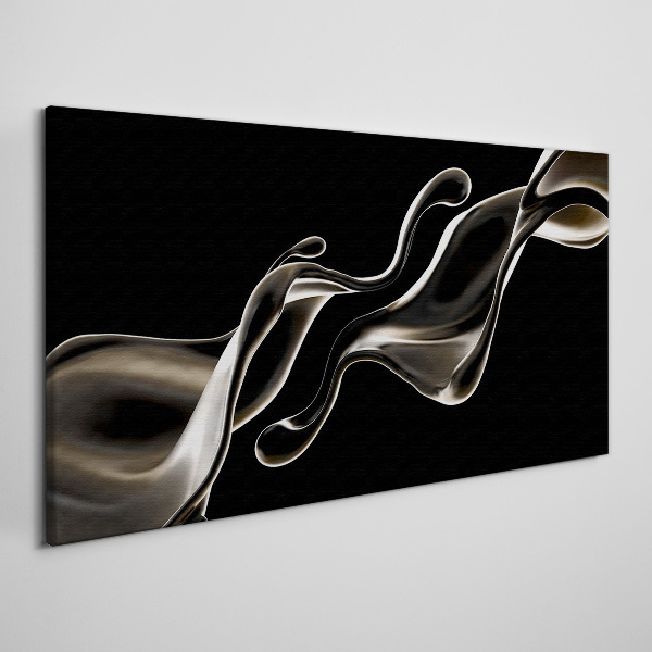 Waves of fluid elegance Print on canvas