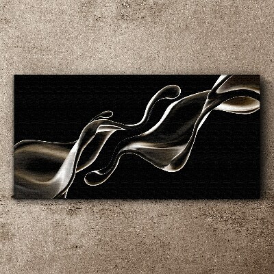 Waves of fluid elegance Print on canvas