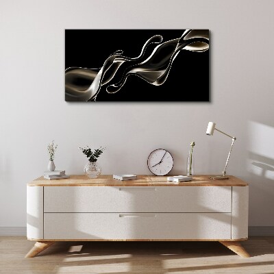 Waves of fluid elegance Print on canvas