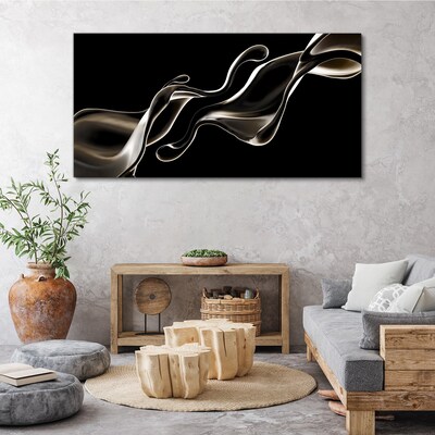 Waves of fluid elegance Print on canvas