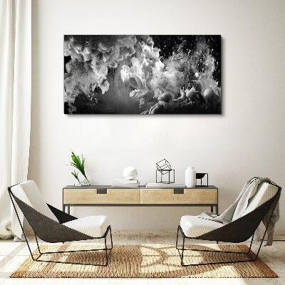 Abstract ink Canvas Wall art