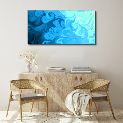 Ocean eddies Canvas wall art