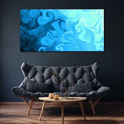 Ocean eddies Canvas wall art