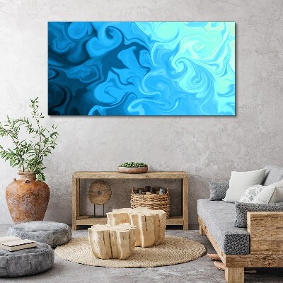 Ocean eddies Canvas wall art