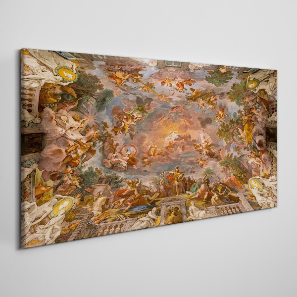 Heaven and earth in harmony Print on canvas