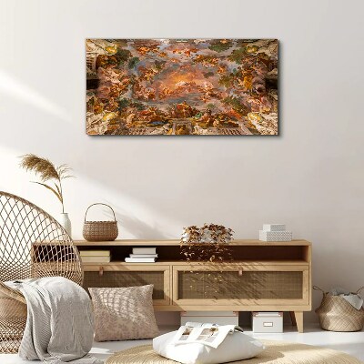 Heaven and earth in harmony Print on canvas