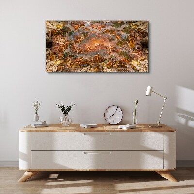 Heaven and earth in harmony Print on canvas