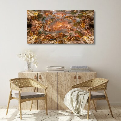 Heaven and earth in harmony Print on canvas