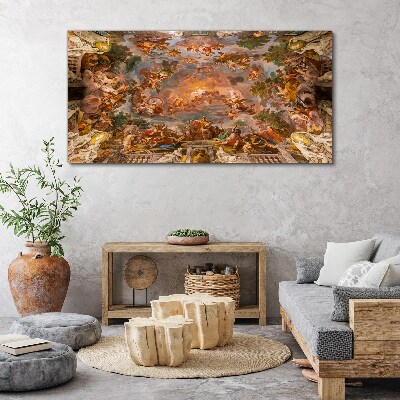Heaven and earth in harmony Print on canvas