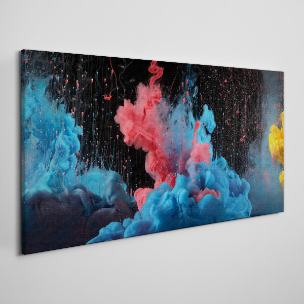Expression of colorful clouds Print on canvas
