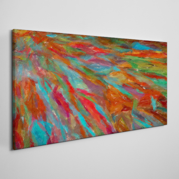 A colorful landscape of energy Print on canvas