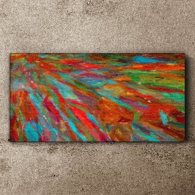 A colorful landscape of energy Print on canvas