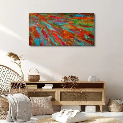 A colorful landscape of energy Print on canvas