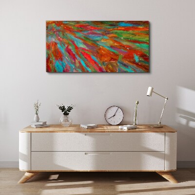 A colorful landscape of energy Print on canvas