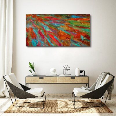 A colorful landscape of energy Print on canvas