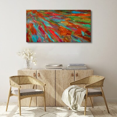 A colorful landscape of energy Print on canvas
