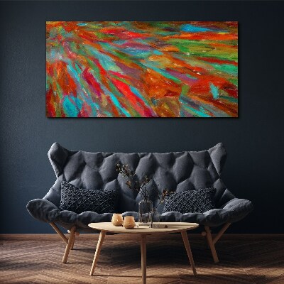 A colorful landscape of energy Print on canvas