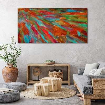 A colorful landscape of energy Print on canvas