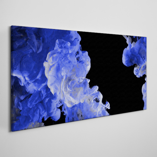 Sky with blue clouds Print on canvas