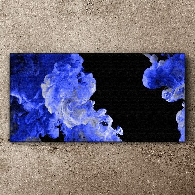 Sky with blue clouds Print on canvas
