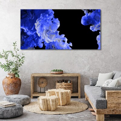 Sky with blue clouds Print on canvas