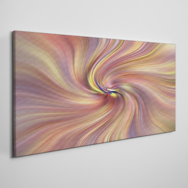 A whirlwind of colorful emotions Print on canvas
