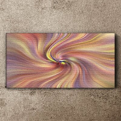 A whirlwind of colorful emotions Print on canvas