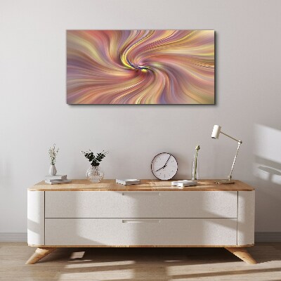 A whirlwind of colorful emotions Print on canvas