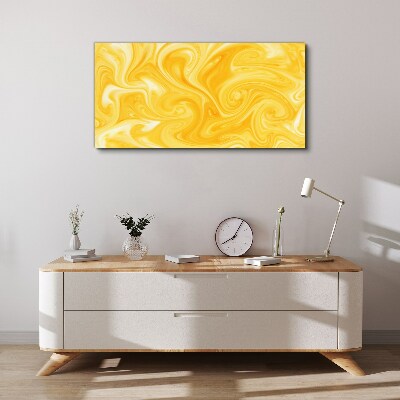 Sunny vortex Canvas wall art