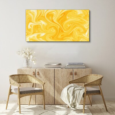 Sunny vortex Canvas wall art