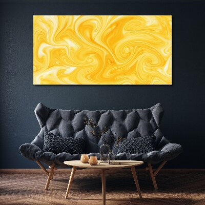 Sunny vortex Canvas wall art
