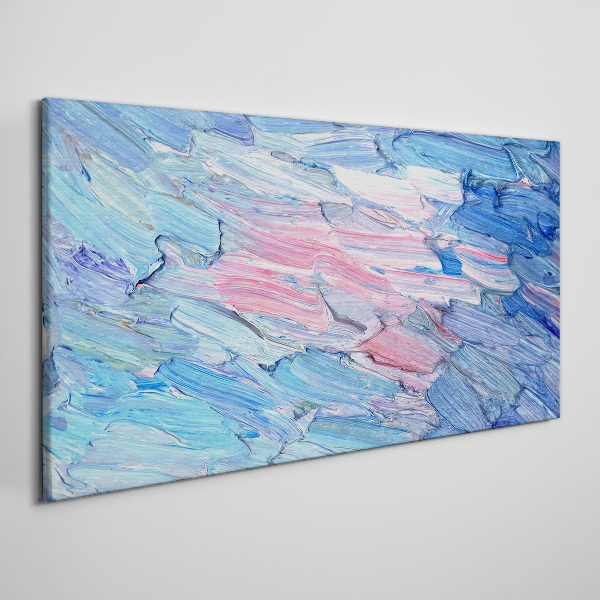 Pastel waves Print on canvas