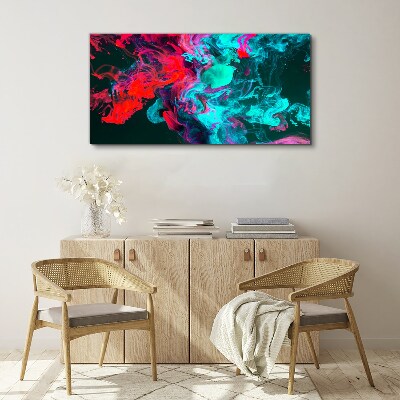 The colors of emotions in motion Canvas wall art