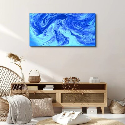 Abstract sea waves Canvas Wall art