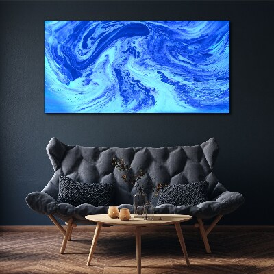 Abstract sea waves Canvas Wall art