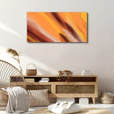 Abstract Warm Shades Canvas wall art
