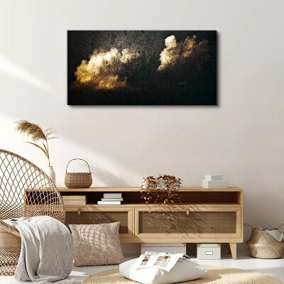 Abstraction clouds Canvas Wall art