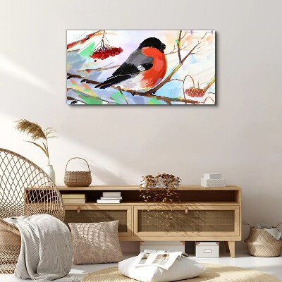 Abstraction rowan bird Canvas Wall art